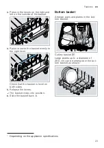 Предварительный просмотр 23 страницы Bosch SMS8ZDI48Q Information For Use