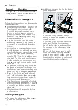 Preview for 32 page of Bosch SMS8ZDW48M Instructions For Use Manual