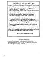 Preview for 4 page of Bosch SMU 2000 Series Operating Instructions Manual