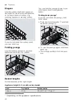 Preview for 22 page of Bosch SMU2HTW70S Instructions For Use Manual