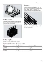 Предварительный просмотр 21 страницы Bosch SMU2ITW04S User Manual