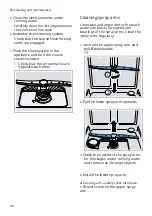 Предварительный просмотр 42 страницы Bosch SMU4HTS31E User Manual