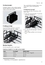 Preview for 21 page of Bosch SMU4HTW00H User Manual