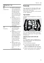 Preview for 23 page of Bosch SMU6ECS75S User Manual