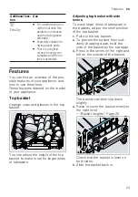 Предварительный просмотр 23 страницы Bosch SMU6ZCS49E User Manual