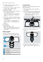 Предварительный просмотр 44 страницы Bosch SMU6ZCW57S User Manual