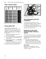 Предварительный просмотр 10 страницы Bosch SMV 69T60 Operating Instructions Manual