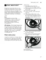 Предварительный просмотр 27 страницы Bosch SMV 69T60 Operating Instructions Manual