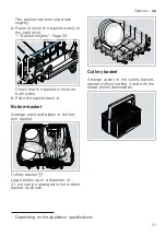 Предварительный просмотр 21 страницы Bosch SMV2HAX02E User Manual