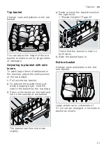 Предварительный просмотр 21 страницы Bosch SMV4EVX14E User Manual