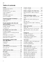 Preview for 2 page of Bosch SMV4HKX02Z User Manual