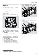 Предварительный просмотр 21 страницы Bosch SMV4HTX01A User Manual