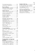 Preview for 3 page of Bosch SMV4HVX46G User Manual