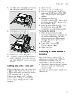 Preview for 11 page of Bosch SMV69T20GB Operating Instructions Manual