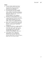 Preview for 17 page of Bosch SMV69T20GB Operating Instructions Manual