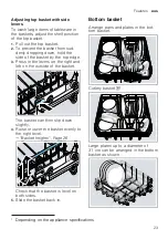 Preview for 23 page of Bosch SMV6HCX01A User Manual