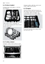 Предварительный просмотр 22 страницы Bosch SMV6HCX02A User Manual