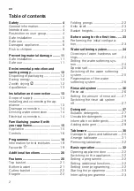 Preview for 2 page of Bosch SMV6ZAX03N User Manual