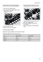 Preview for 27 page of Bosch SMV6ZCX42N Instructions Manual