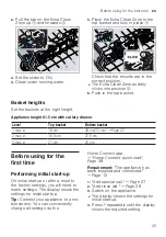 Предварительный просмотр 25 страницы Bosch SMV8ZCX07E Information For Use