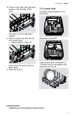 Предварительный просмотр 17 страницы Bosch SPE68B55UC User Manual