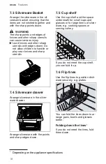 Предварительный просмотр 18 страницы Bosch SPE68B55UC User Manual