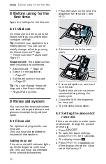 Предварительный просмотр 20 страницы Bosch SPE68B55UC User Manual