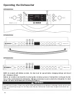 Предварительный просмотр 16 страницы Bosch SPE68U55UC Operating Instructions Manual