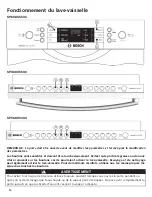 Предварительный просмотр 40 страницы Bosch SPE68U55UC Operating Instructions Manual