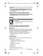 Preview for 16 page of Bosch Spice Original Instructions Manual