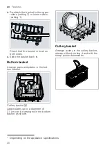 Preview for 20 page of Bosch SPS2HKW57E User Manual