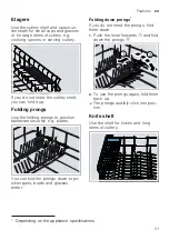 Preview for 21 page of Bosch SPS2HKW57E User Manual