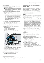 Preview for 23 page of Bosch SPS2IKW04E User Manual