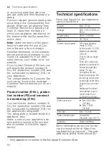 Preview for 54 page of Bosch SPS2IKW04G User Manual