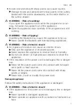 Preview for 7 page of Bosch SPS4HKW45G User Manual