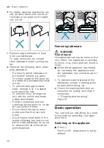 Предварительный просмотр 30 страницы Bosch SPS4HMW61E User Manual