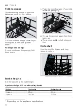 Preview for 22 page of Bosch SPS6IKI01A User Manual