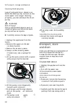 Предварительный просмотр 60 страницы Bosch SPS6ZMW35E Instructions Manual