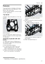 Предварительный просмотр 21 страницы Bosch SPU4EKW28S User Manual