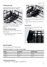 Предварительный просмотр 23 страницы Bosch SPU4EKW28S User Manual