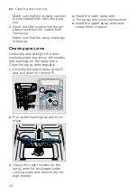 Предварительный просмотр 42 страницы Bosch SPU4EKW28S User Manual