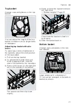 Предварительный просмотр 21 страницы Bosch SPU6ZMS10S User Manual