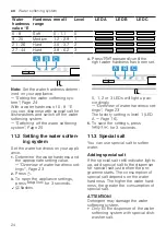 Предварительный просмотр 24 страницы Bosch SPV2HKX1DR Information For Use