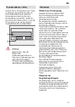 Предварительный просмотр 21 страницы Bosch SRI4672 Instructions For Use Manual