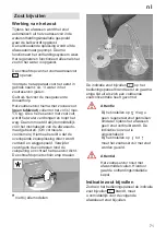 Предварительный просмотр 71 страницы Bosch SRI4672 Instructions For Use Manual