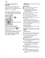 Preview for 8 page of Bosch SRI55M25 EU Instructions For Use Manual