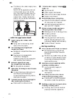 Preview for 20 page of Bosch SRI55M25 EU Instructions For Use Manual