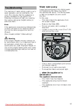 Preview for 19 page of Bosch SRS 46T22 Operating Instruction