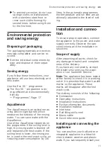 Preview for 11 page of Bosch SRS2IKW04G User Manual