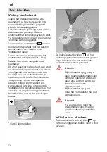 Preview for 72 page of Bosch SRS4672EU Instructions For Use Manual